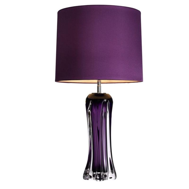 Настольная лампа Vivian Table Lamp Фиолетовый в Новосибирске | Loft Concept 