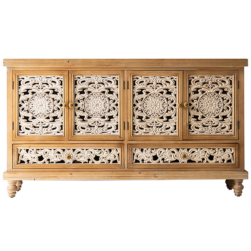 Комод Lambert Provence Chest of Drawers Древесина Белый в Новосибирске | Loft Concept 