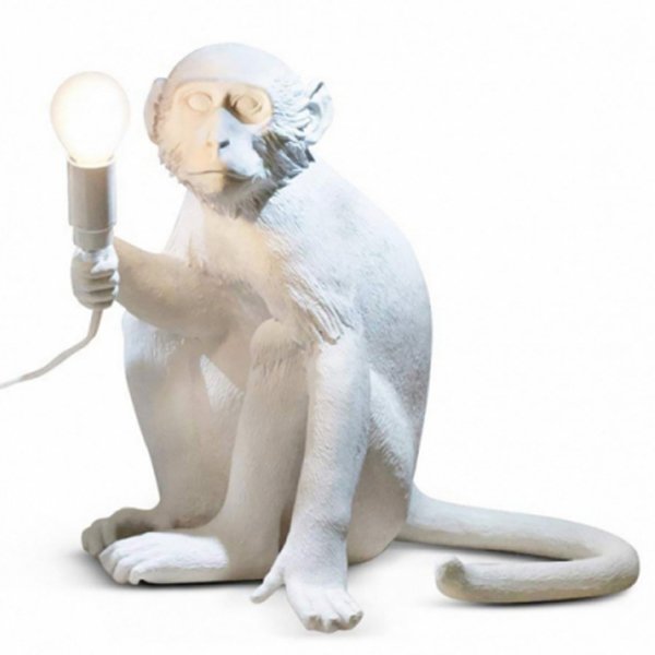 Настольная лампа Seletti Monkey Lamp Sitting Version  в Новосибирске | Loft Concept 