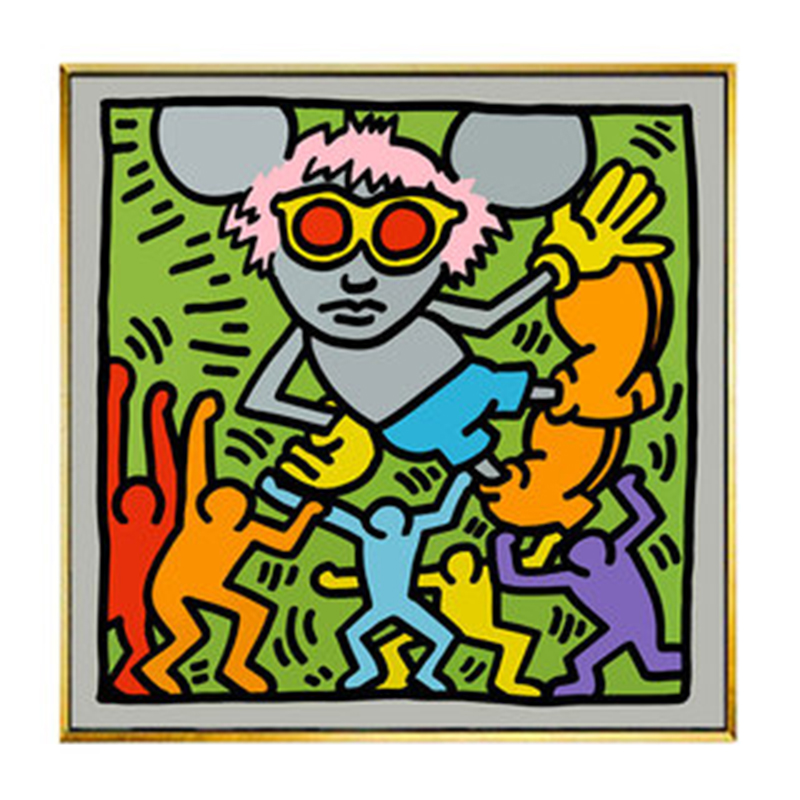 Постер Keith Haring 17 Мульти в Новосибирске | Loft Concept 