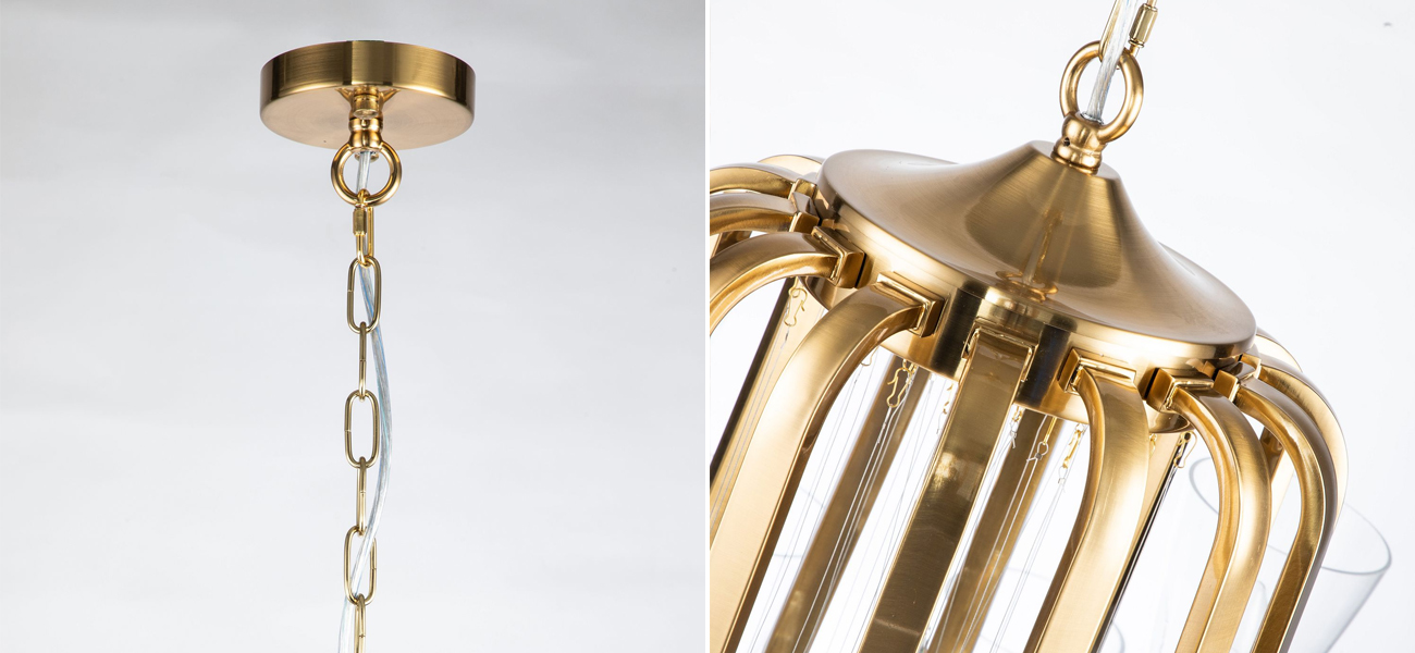 Люстра с хрустальными подвесками Rosalia D90 см - фото №1