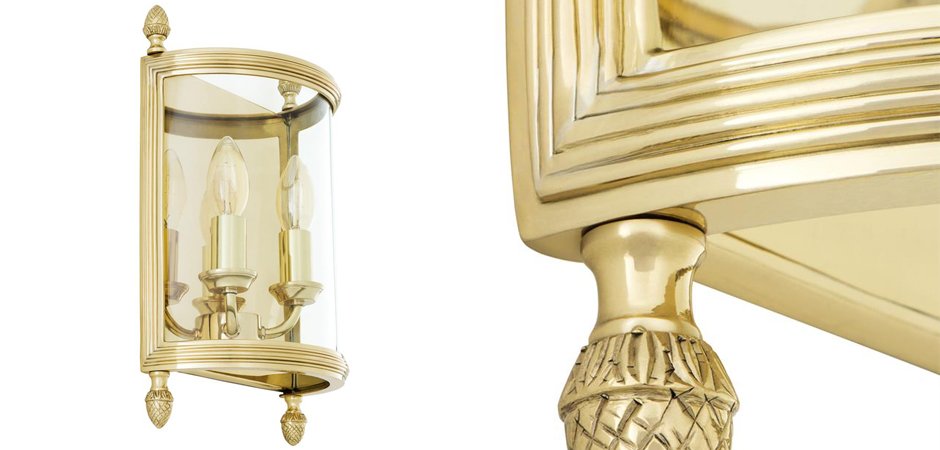 Бра Wall Lamp Lennon S Brass - Loft-Concept в Новосибирске
