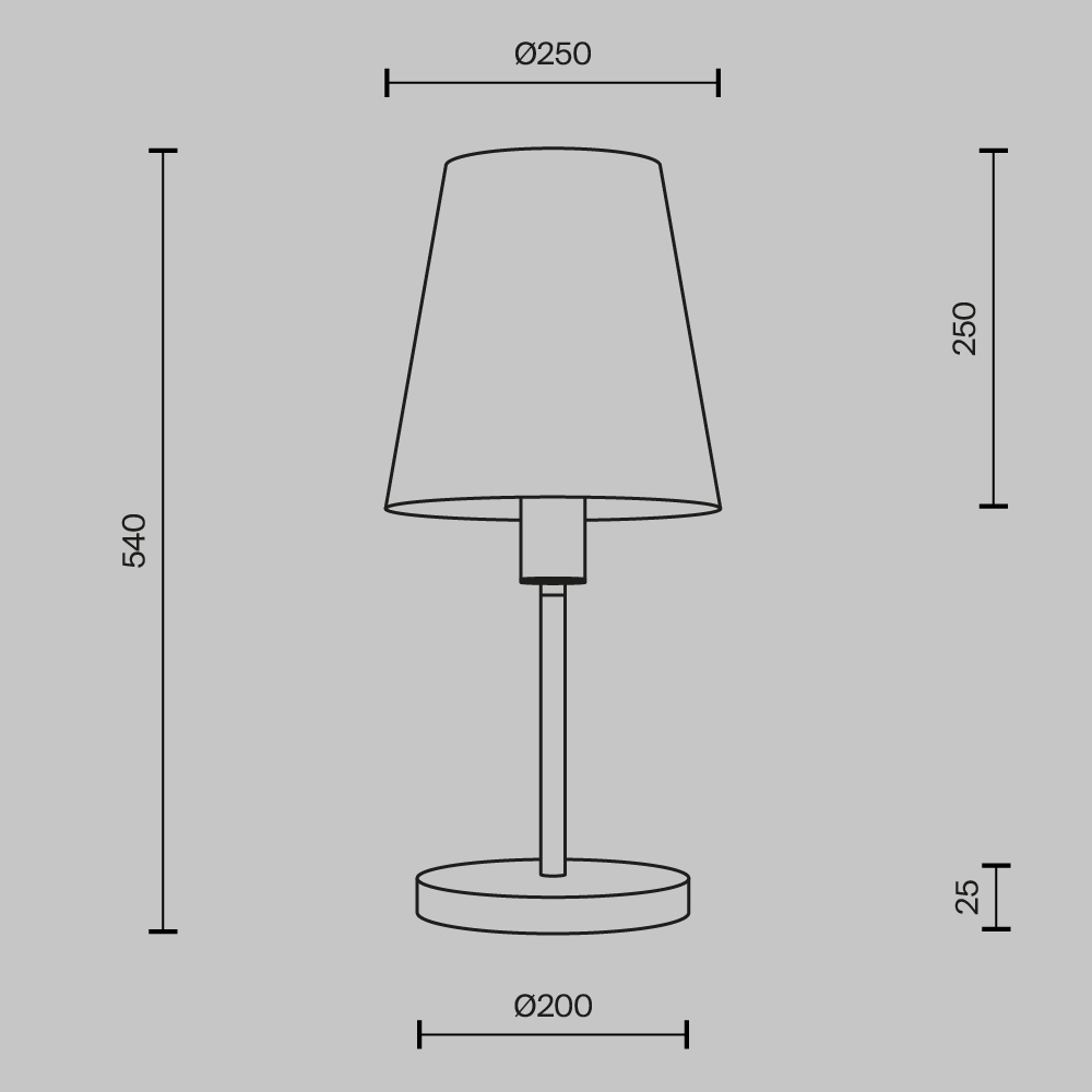 Настольный светильник Lira Е27 в Новосибирске