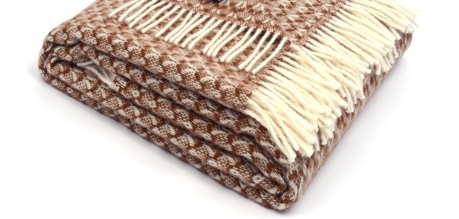 Плед BRIAS TRIANGLE 1200 Marzotto - Loft-Concept в Новосибирске