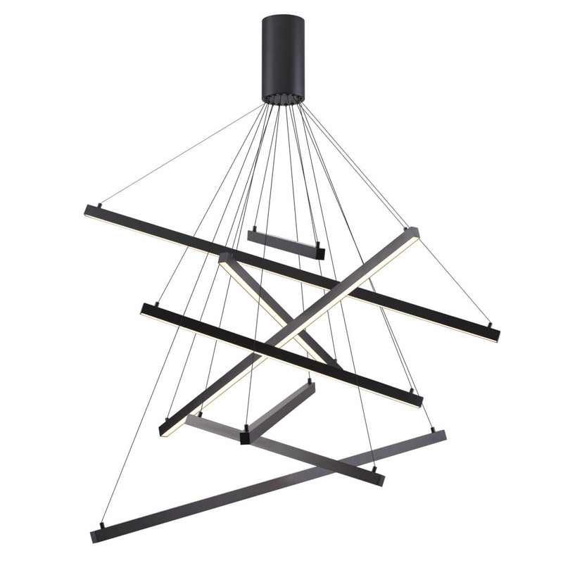 Люстра Massemin Chandelier black 99 Черный в Новосибирске | Loft Concept 