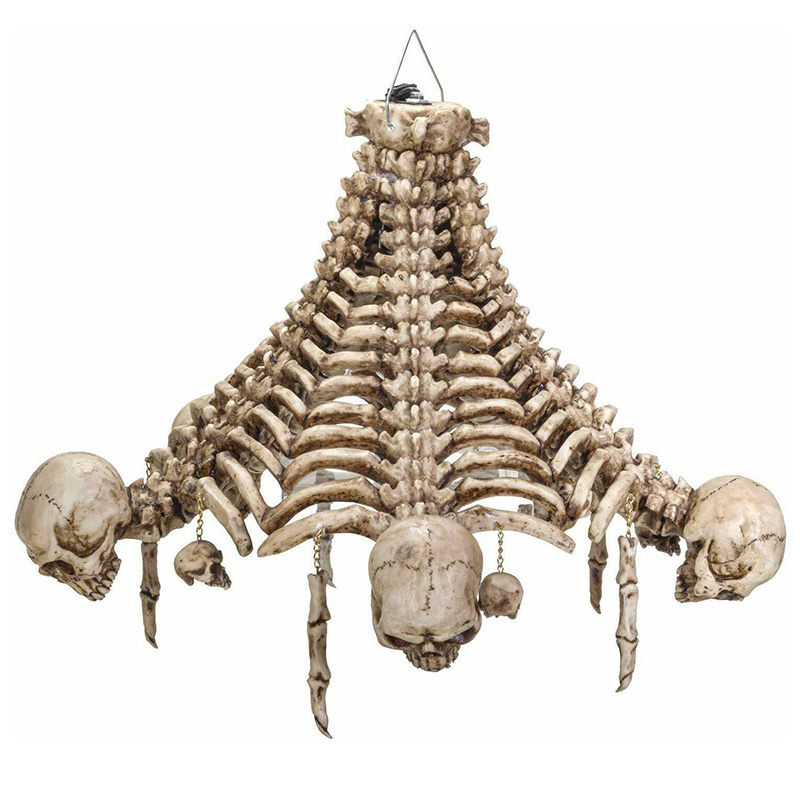 Люстра Skulls and Bones Chandelier Бежево-серый в Новосибирске | Loft Concept 