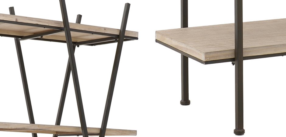 Стеллаж Metal Geometry XX Стеллаж Metal Geometry XX - Loft-Concept в Новосибирске