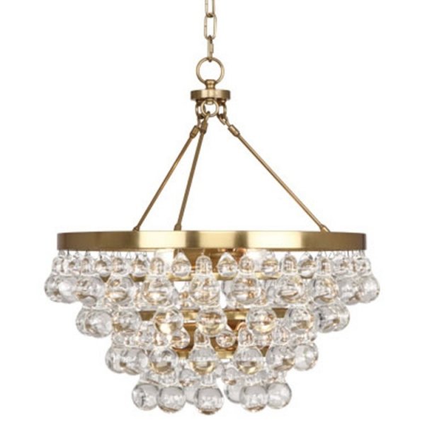 Люстра Robert Abbey Bling Chandelier Antique Brass Золотой в Новосибирске | Loft Concept 