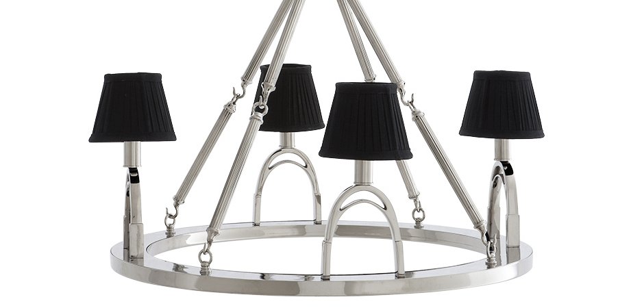 Люстра Eichholtz Chandelier Jigger Nickel - Loft-Concept в Новосибирске
