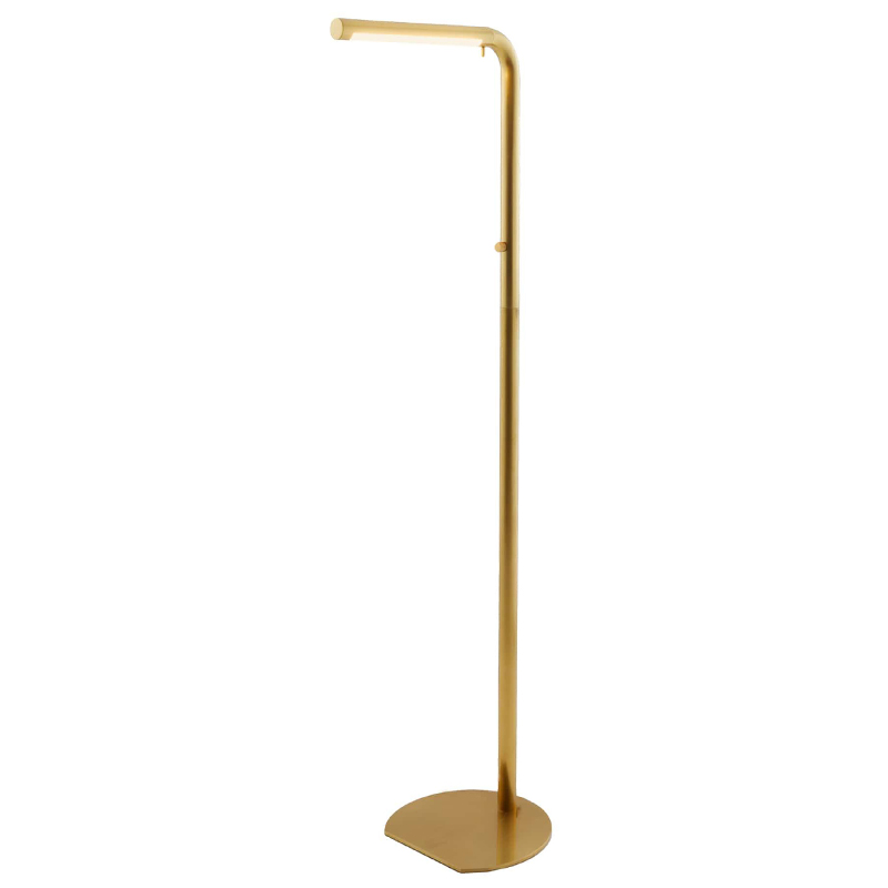 Торшер Arteriors SADIE FLOOR LAMP Латунь в Новосибирске | Loft Concept 