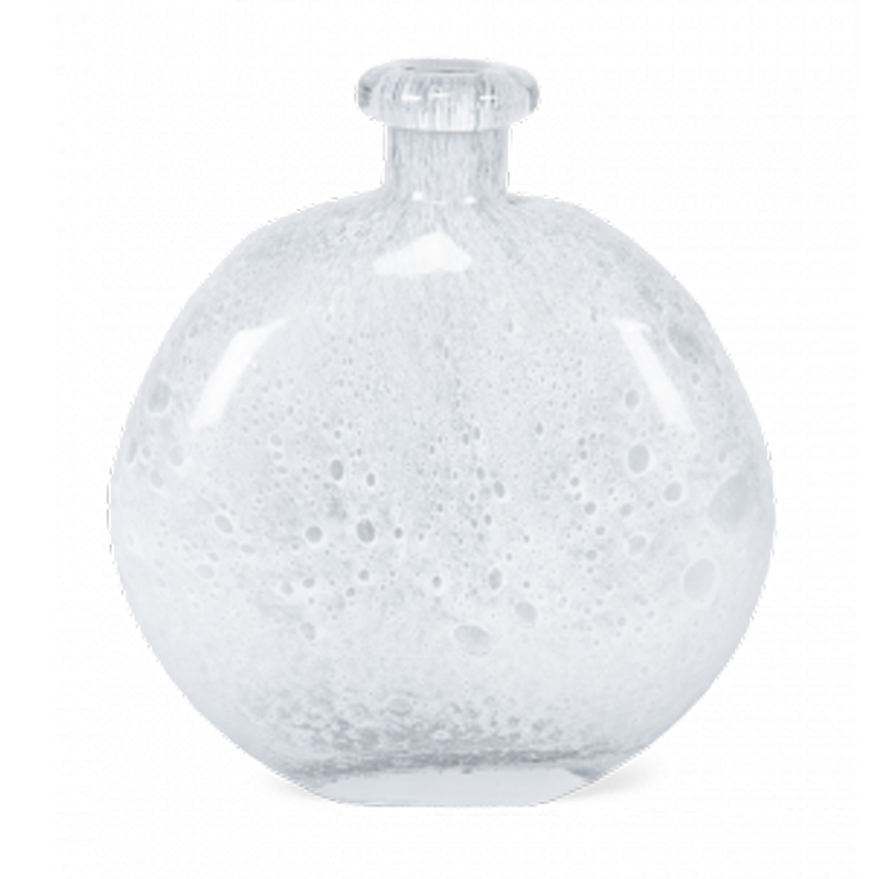 Ваза Air Bubbles Vase glass h31 Белый в Новосибирске | Loft Concept 