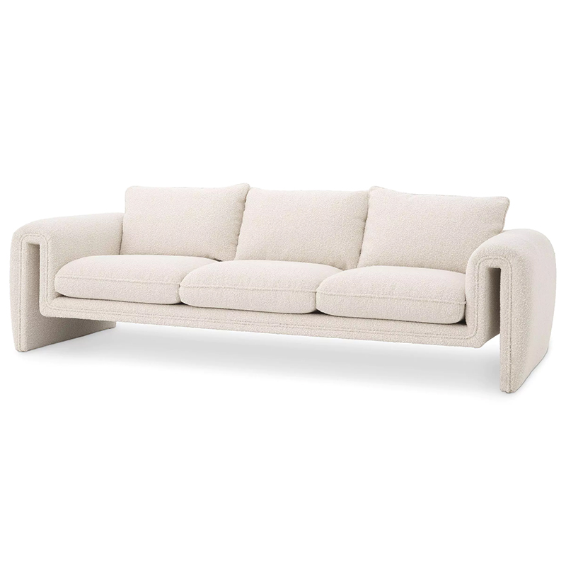 Диван Eichholtz Sofa Tondo Белый в Новосибирске | Loft Concept 