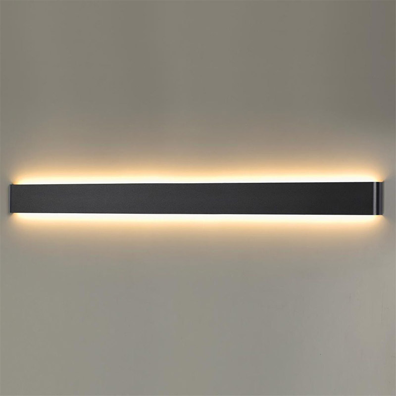 Бра Obverse Black Long Wall lamp Черный матовый в Новосибирске | Loft Concept 