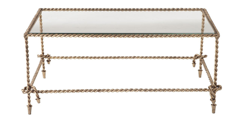 Кофейный стол Golden pigtail Кофейный стол Golden pigtail - Loft-Concept в Новосибирске