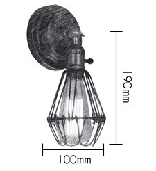 Бра Loft Cage Pendant в Новосибирске