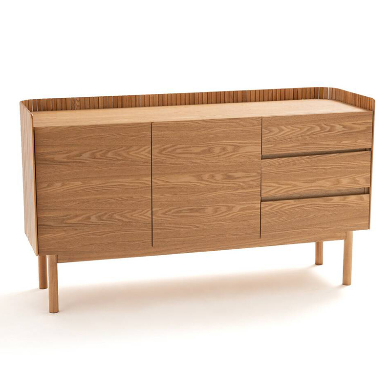 Комод в скандинавском стиле Linnea Chest of Drawers Светлый дуб Темный дуб в Новосибирске | Loft Concept 