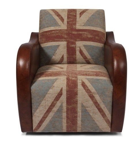 Кресло Master Jack Armchair Britannia Collection Коричневый в Новосибирске | Loft Concept 