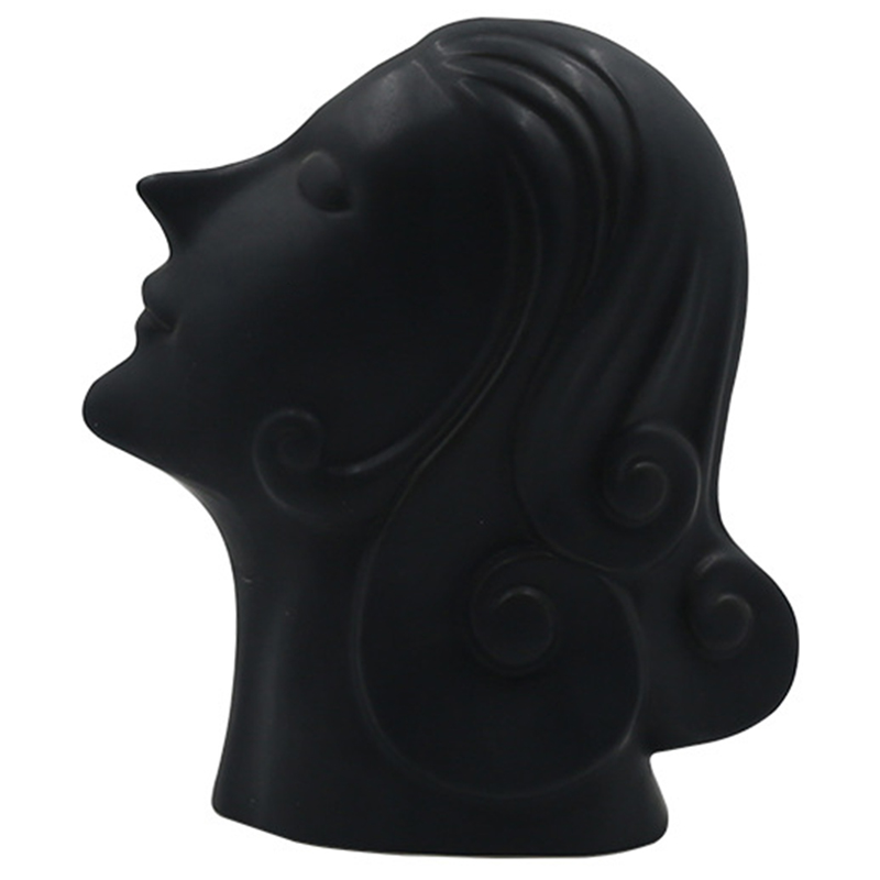 Статуэтка Side Profile Black Statuette Черный в Новосибирске | Loft Concept 