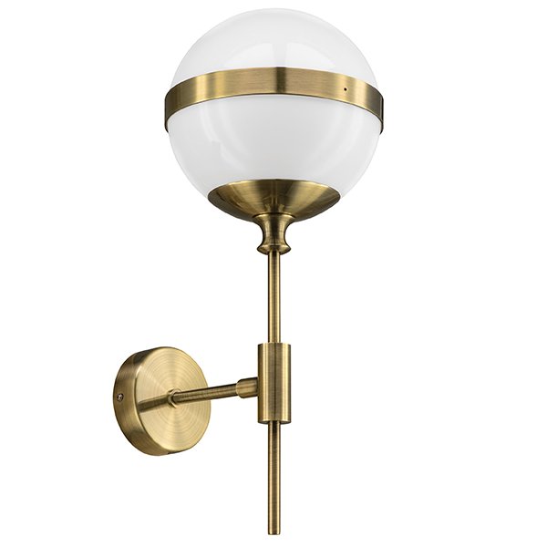 Бра Peggy Wall Lamp Gold Бронза Белый в Новосибирске | Loft Concept 