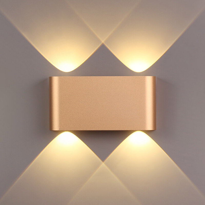 Бра Obverse Gold Rectangle A Wall lamp Золотой в Новосибирске | Loft Concept 