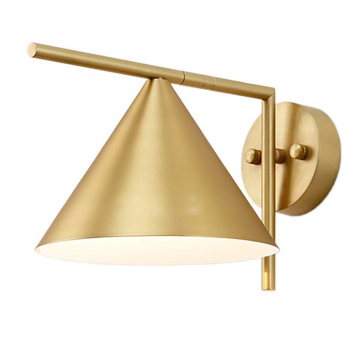 Бра Flos Captain Flint Cone Wall Light Латунь в Новосибирске | Loft Concept 