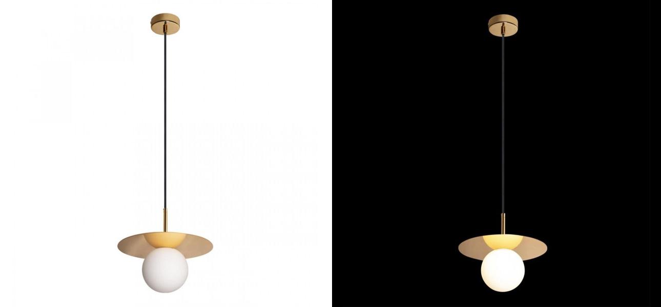 Подвесной светильник MATISSE Gold 25 см - фото №1