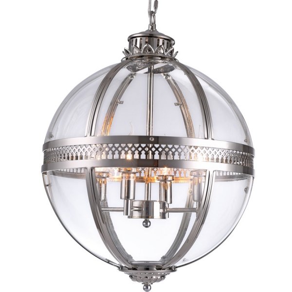 Люстра Sphere Old Roman Chandelier Chrome Хром в Новосибирске | Loft Concept 