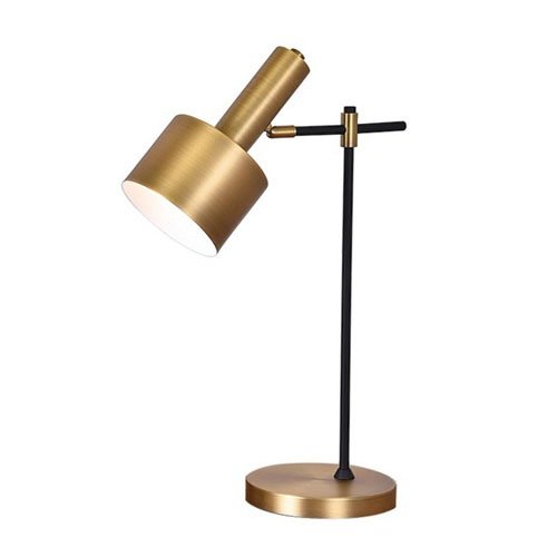 Настольная лампа Margarita Brass Table Lamp Латунь в Новосибирске | Loft Concept 