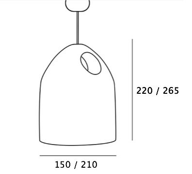 Подвесной светильник Large Oak в Новосибирске