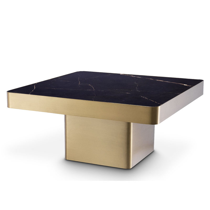 Кофейный стол Eichholtz COFFEE TABLE LUXUS Латунь в Новосибирске | Loft Concept 