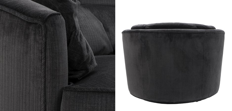 Кресло Eichholtz Chair Recla Black - фото №1