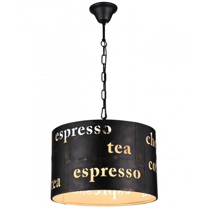 Люстра Bar Coffee Chandelier Коричневый винтаж в Новосибирске | Loft Concept 