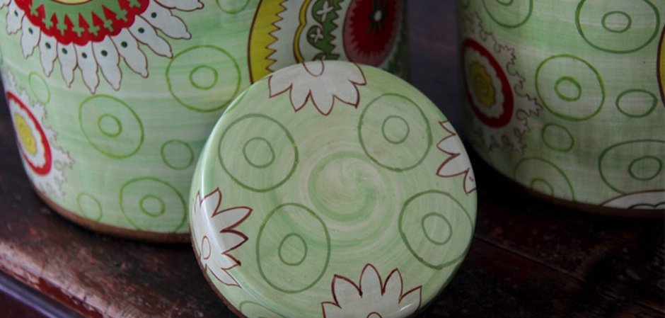 Вазы Green sunflowers - фото №1