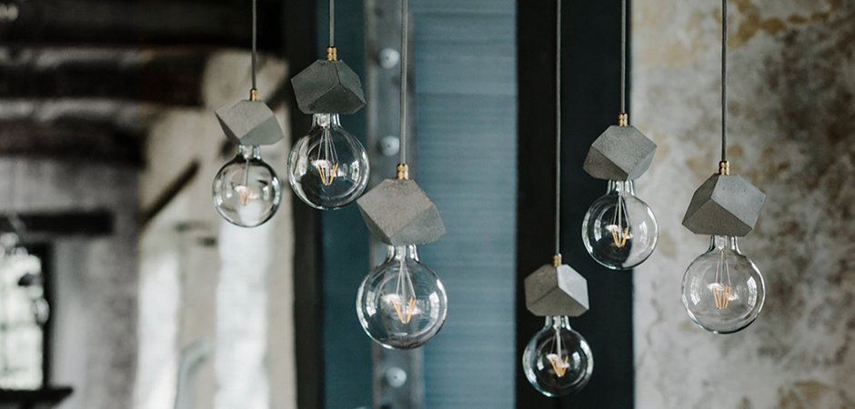 Подвесной светильник BETON MAKT - Loft-Concept в Новосибирске