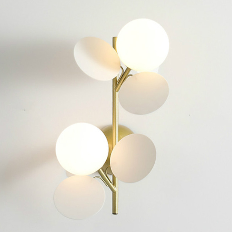 Бра MATISSE sconce double white Золотой Белый в Новосибирске | Loft Concept 