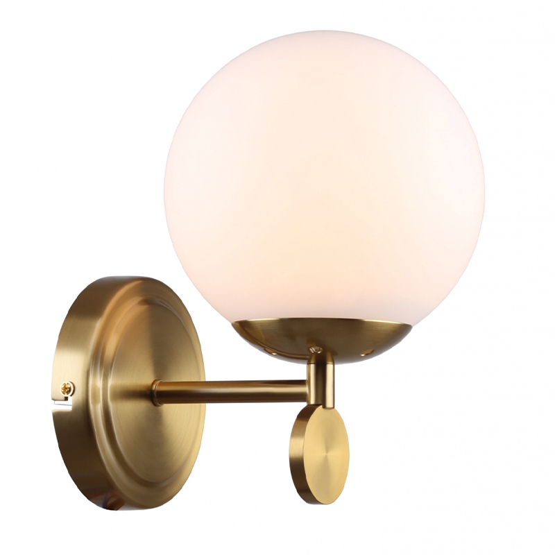 Бра Kyran Wall Lamp Bronze Бронза Белый в Новосибирске | Loft Concept 