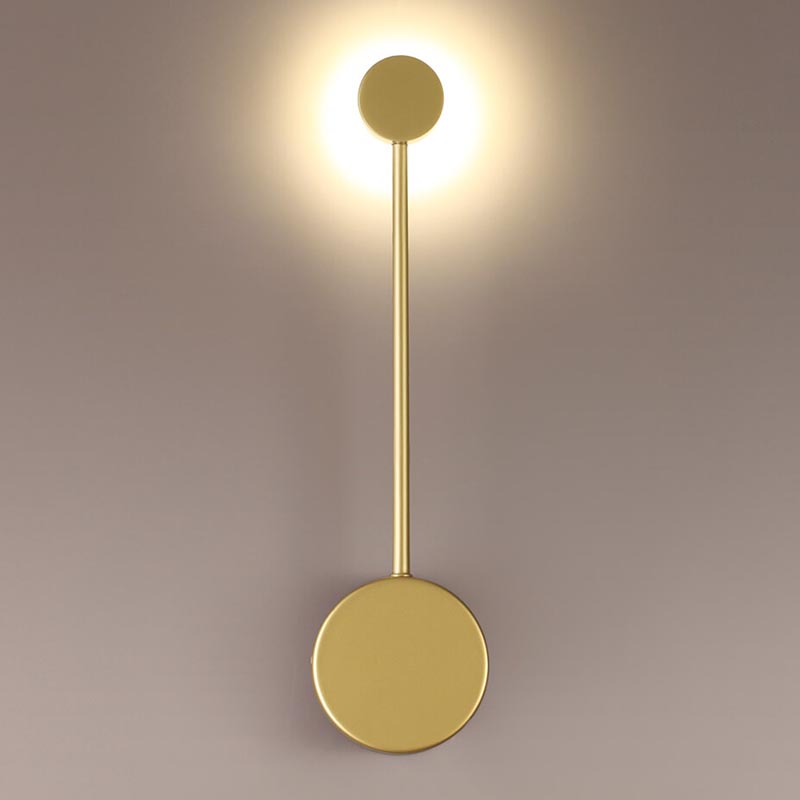 Бра Pin Wall Light Gold 40 Золотой в Новосибирске | Loft Concept 