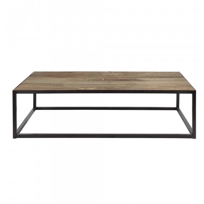 Стол Industrial Minimal Coffee Table 130 Черный в Новосибирске | Loft Concept 