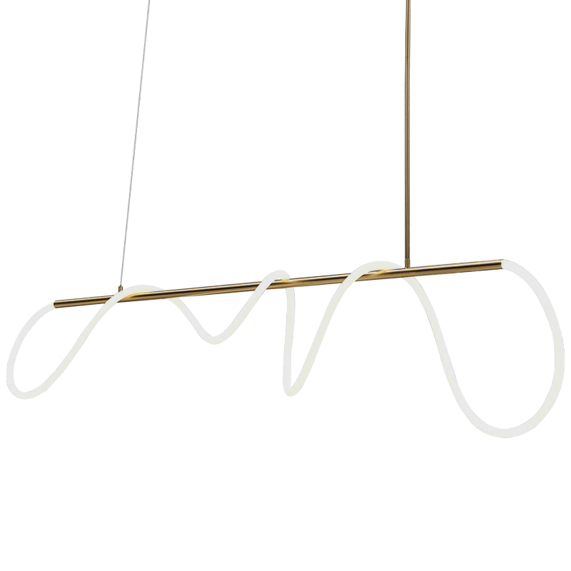 Светильник Luke Lampco Tracer Bar Gold 160 Золотой Белый в Новосибирске | Loft Concept 