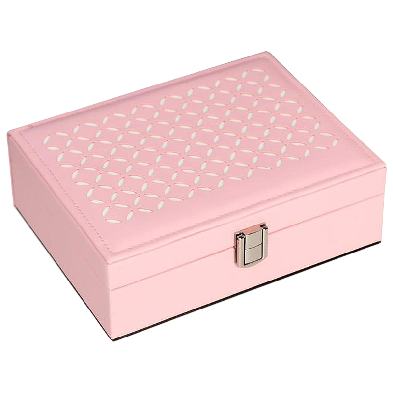 Шкатулка Varda Jewerly Organizer Box pink Розовый в Новосибирске | Loft Concept 