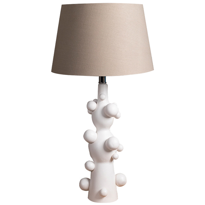 Настольная лампа Molecule Table Lamp White Бежевый Белый в Новосибирске | Loft Concept 