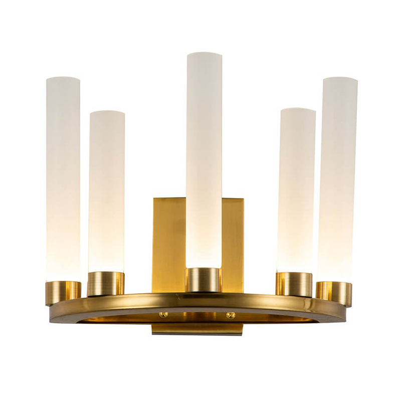 Бра Candlestick Wall Lamp Золотой в Новосибирске | Loft Concept 