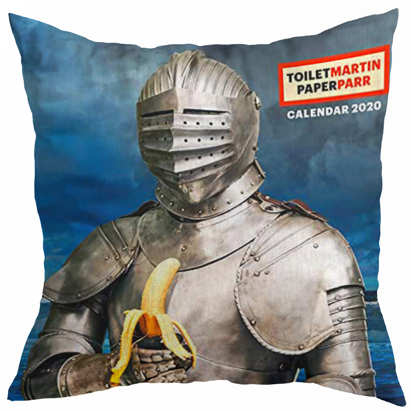 Декоративная подушка Seletti Cushion Knight Синий Серый Красный в Новосибирске | Loft Concept 