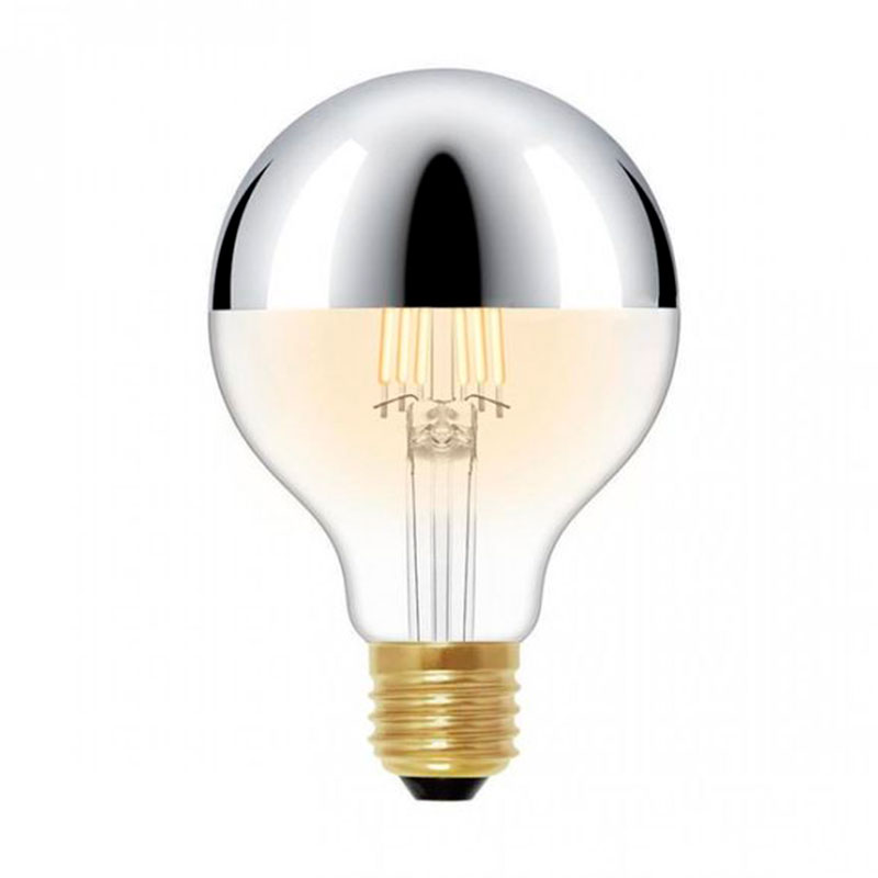 Лампочка Loft Edison Retro Bulb №35 6 W Серебряный в Новосибирске | Loft Concept 