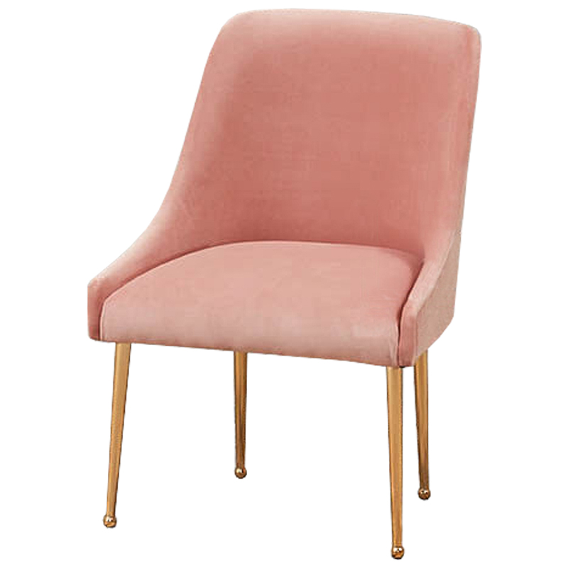 Стул Gormal Stool pink Розовый Золотой в Новосибирске | Loft Concept 