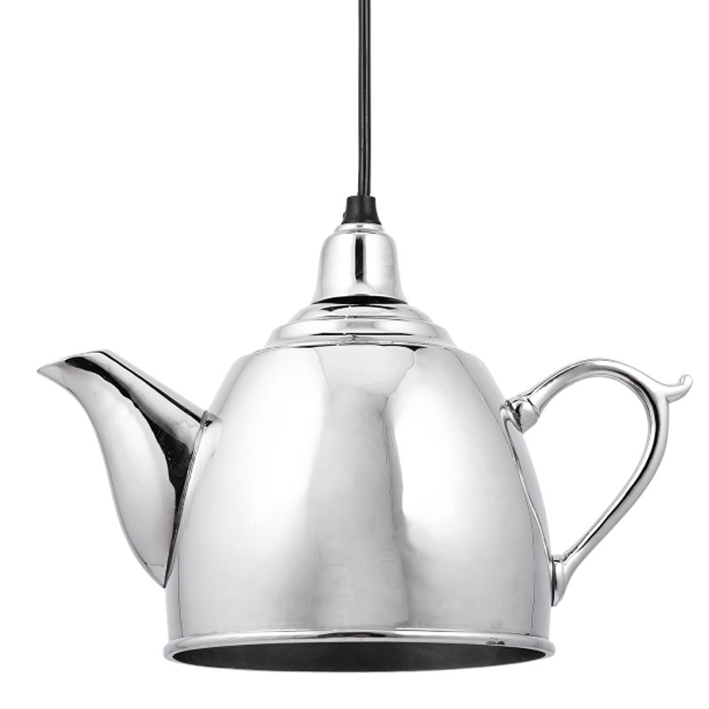 Подвесной светильник Teapot Серебряный в Новосибирске | Loft Concept 