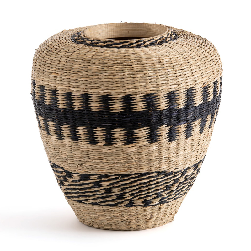 Ваза Wicker Vase with Bamboo and Herbarium  в Новосибирске | Loft Concept 