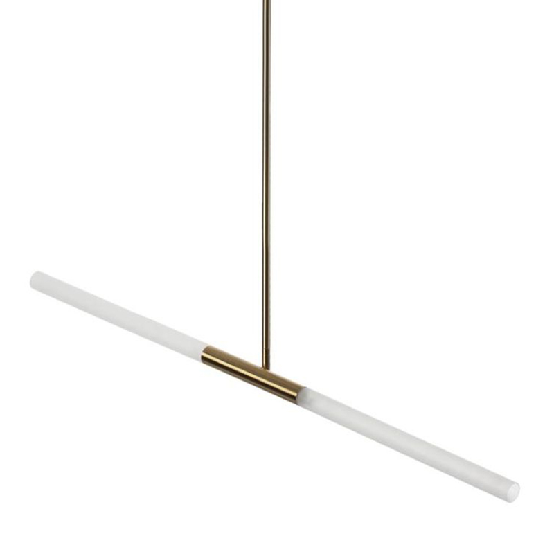 Светильник Gold Delta Light 2 lamp Золотой в Новосибирске | Loft Concept 