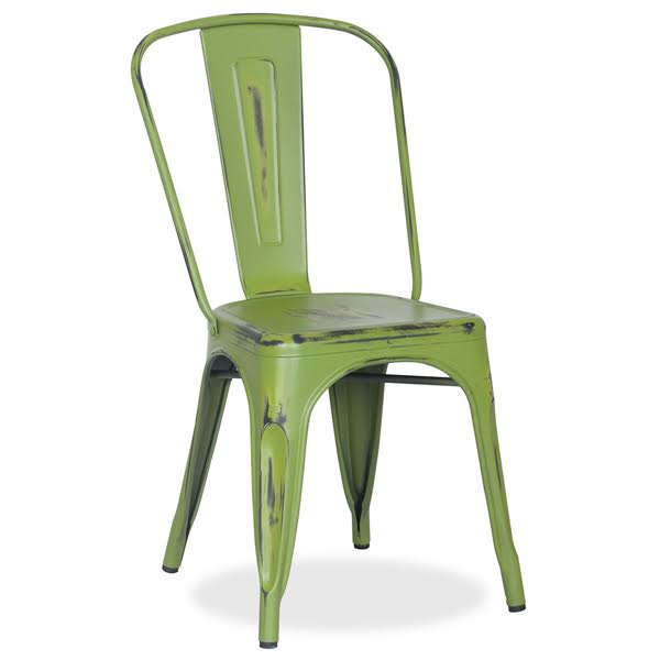 Кухонный стул Tolix Chair Vintage Green Зеленый в Новосибирске | Loft Concept 