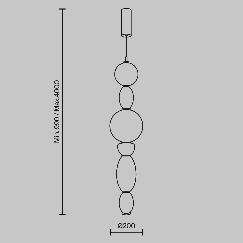 Подвесной светильник Adore LED 3000K 24Bт  в Новосибирске
